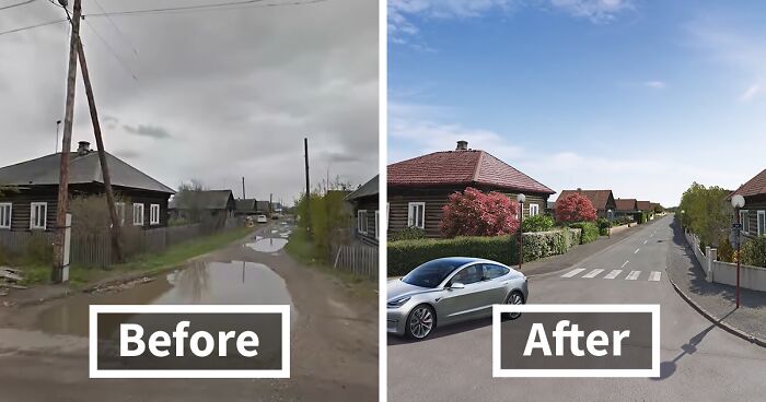 21 Trabalhos Fotográficos Do Antes E Depois De Países Pós-Soviéticos