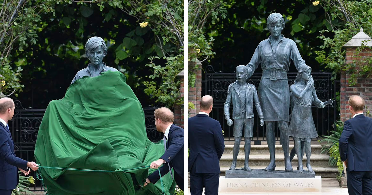 Em Seu Aniversário, Princesa Diana Ganha Estátua